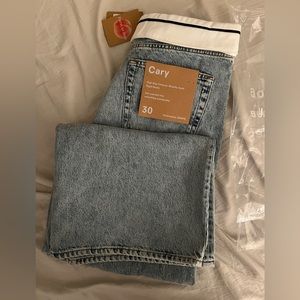 *SOLD* Reformation Cary Fold Over Slouchy Jeans BNWT